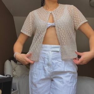 Vintage Sheer Cover-Up